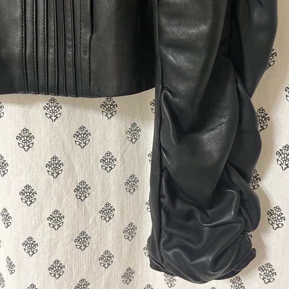 Black Leather Jacket | Genuine Leather - Picture 5 of 8